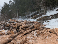 Firewood in Wahnapitae Sudbury delivery available 