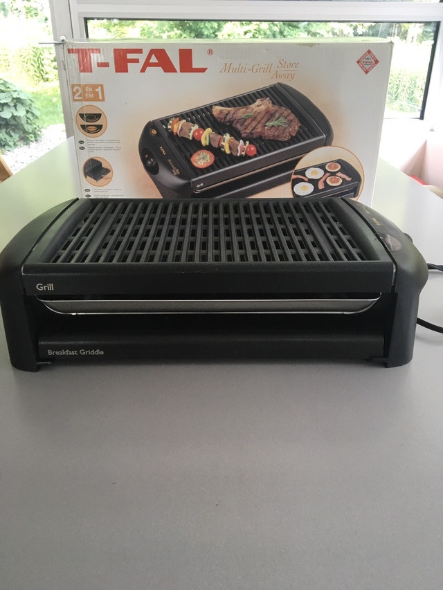 Grille électrique TFal (2 plaques de cuisson antiadhésives