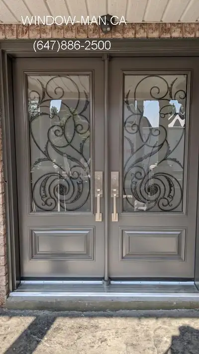 Wrought Front Iron Door Double  GTA and surroundings, View more