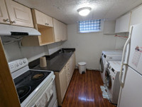 Two bedroom private basement available for rent