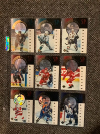 1995-96 UD SP Holoview Complete Insert Set: FX1-FX20