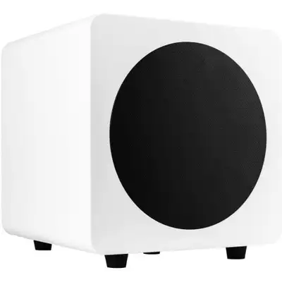 Kanto SUB8 8" Sealed Powered Subwoofer – MATTE WHITE – Open Box, View more