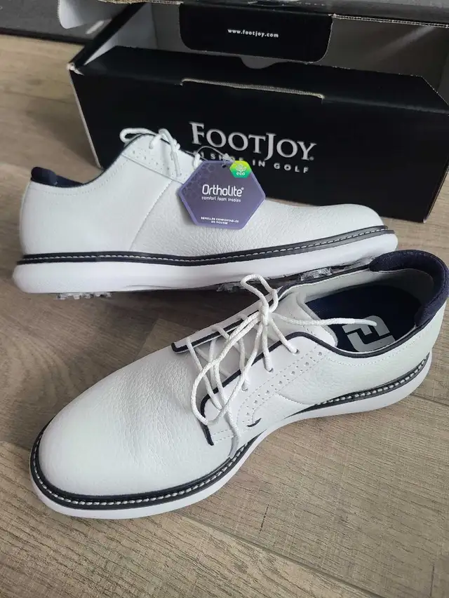 Brand New Men's FootJoy Traditions Golf Shoe Size 9 in Golf in Mississauga / Peel Region - Image 6