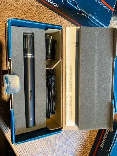 Vintage Shure Prologue 16L-LC condenser microphones, View more