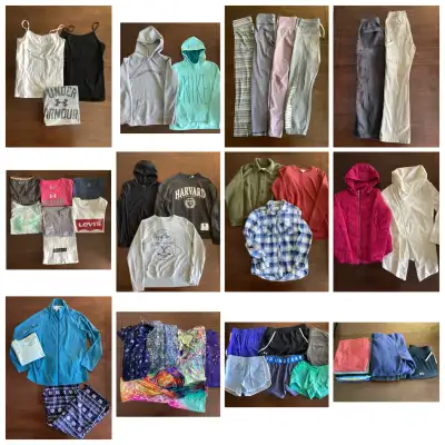 HUGE LOT OF LADIES SIZED SMALL CLOTHES, View more