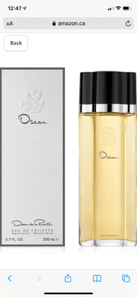 BNIP Oscar de la Renta Perfume 