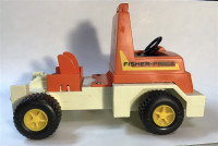 Vintage 1970's Fisher Price  Husky Helpers Dump Truck 