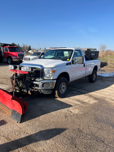 2016 F250 with plow and salter 