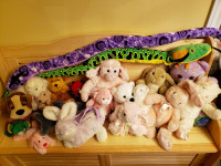 Stuffies - 20 Various Plush Animals & Sizes  $40  (Lot 224)
