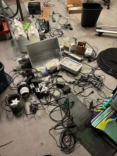 assorted hydroponic items, View more