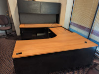 Business desk and chairs for sale