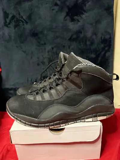 retro Nike air Jordan 10 stealth size 12 , View more