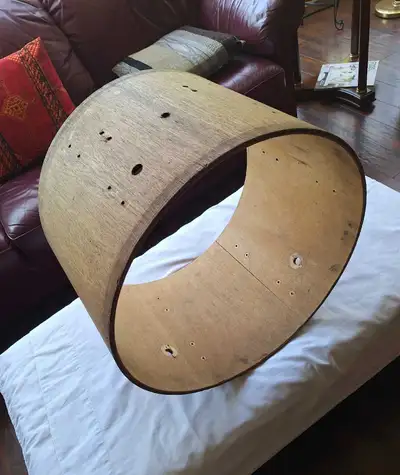 20" Wood ply bass drum shell., View more