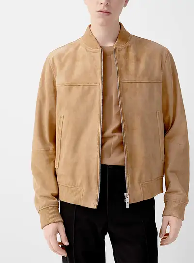 C&A Beige Suede Jacket Men - Size M, View more