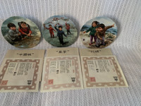 BNIB Chinese Children’s Games Collectors Plates -Set of 6