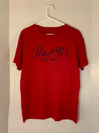 Polo Ralph Lauren Red Retro Graphic Short Sleeve T-Shirt Size S