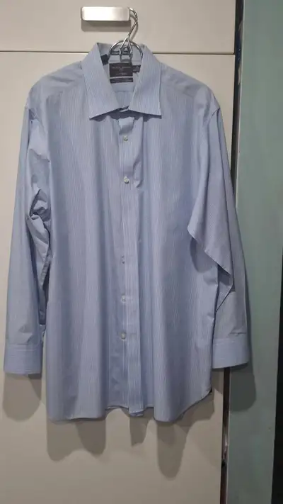 Black Brown Shirt Tailored Fit In Excellent Condition , View more