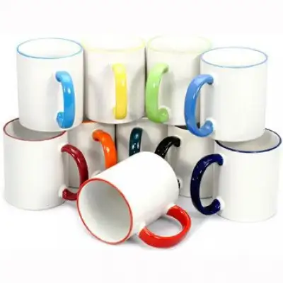 11oz Sublimation Mug  Rim/Handle Color $65, View more