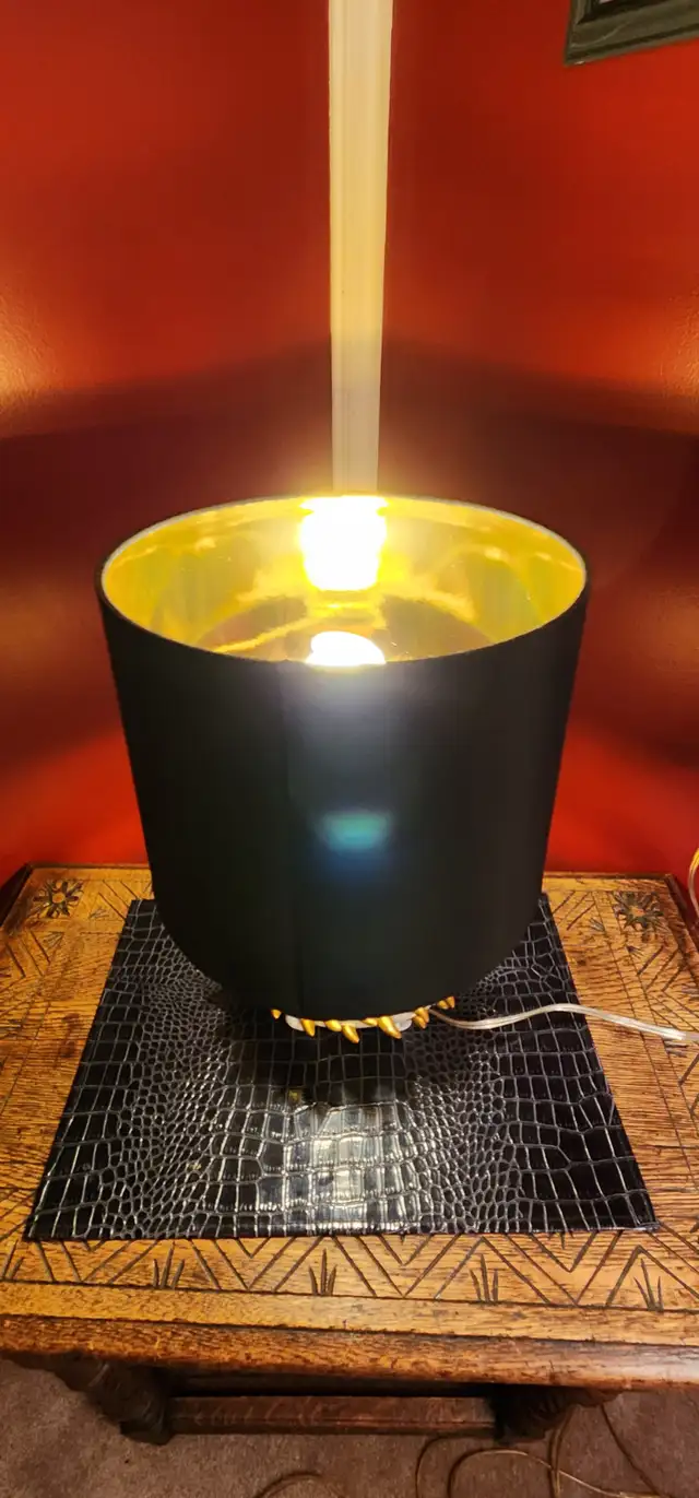 Beautiful New Hedge Hog Table Lamp 11in W x 18in Tall in Indoor Lighting & Fans in Edmonton - Image 5