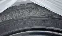 Goodyear 215/55R17 98V Performance+ Winter Tires (set of 4)+rims