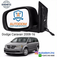 New Door Mirror Dodge Caravan 2008-18