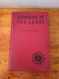 Memories of the Lakes / Hard Cover Book / By Dana Thomas Bower