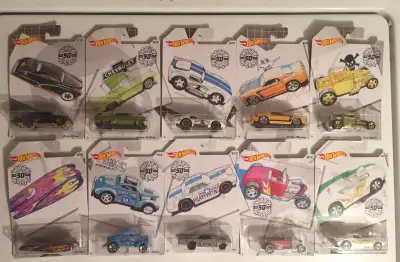 Hot Wheels Complete Larry Wood 50th Set of 10 , View more
