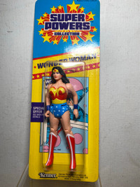Super Powers Collection Wonder Woman Canada Small Card 1986 Kenn