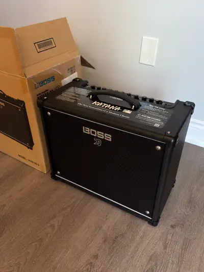 BOSS Katana-50 Gen 3 Guitar Amplifier – 50-Watt Combo (Brand New, View more
