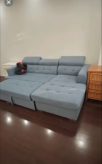 sectional sofa with a pull out bed, View more