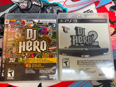 DJ Hero 1 + 2 (Sealed) PS3