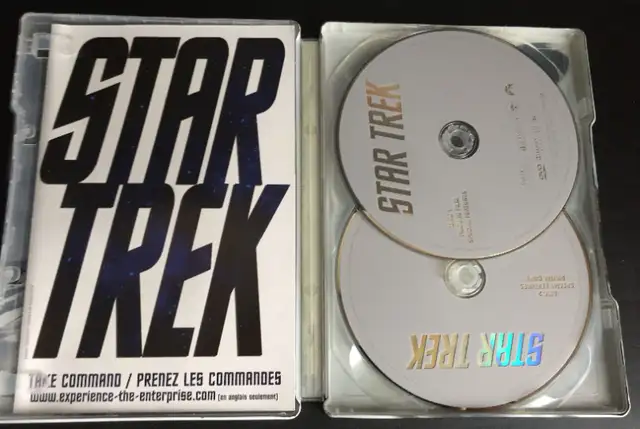 Star Trek Steelbook Edition DVD, 2009 in CDs, DVDs & Blu-ray in Mississauga / Peel Region - Image 3