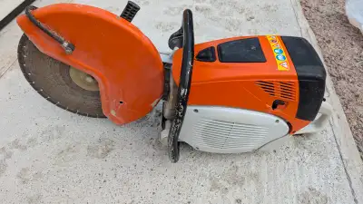 14" Stihl concrete saw, View more