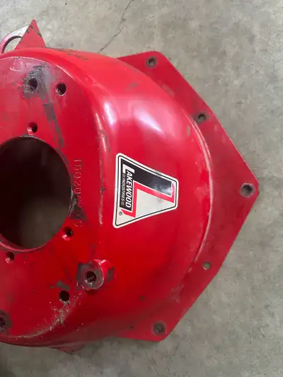 Borg Warner T5, T10, Muncie, TKO 3rd gen F body bellhousing for 84-92 gm F body, was paired with T5/...