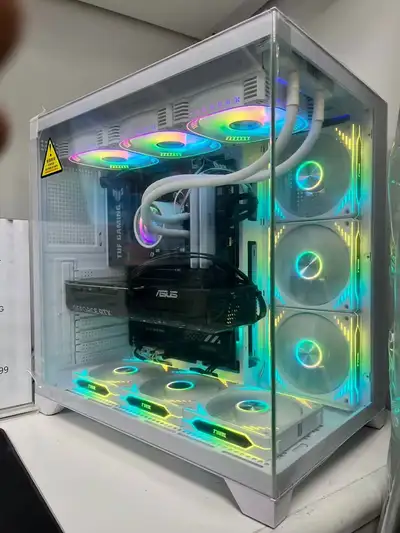 RGB case BRAND NEW GAMING PC AMD Ryzen 7 7800X3D ,32G, 1TB SSD, View more