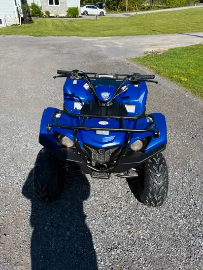 2022 grizzly 90 in mint condition great ATV for kids to start with. Can be governed down to control...