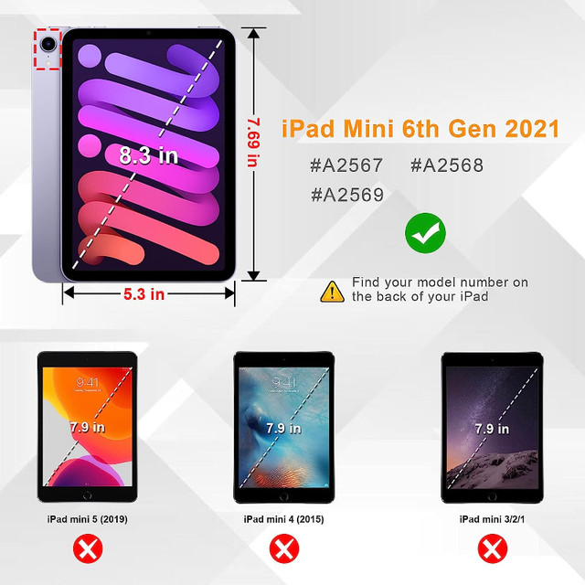 [Brand New] iPad mini case Purple in iPads & Tablets in Mississauga / Peel Region - Image 3