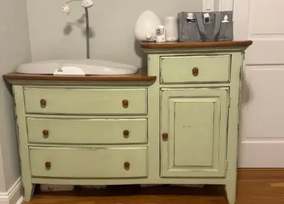 wooden changing table , View more