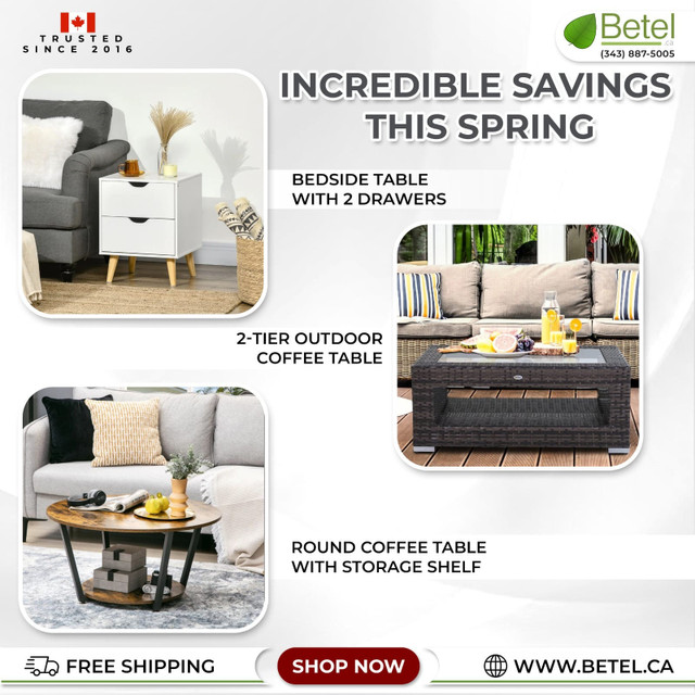 SPRING SALE | PATIO, OUTDOOR AND HOME FURNITURE SALE | in Patio & Garden Furniture in City of Toronto - Image 2