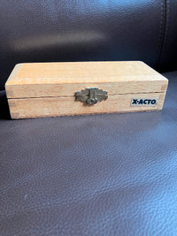 X-ACTO precision knife set - Vintage 1980s. Woodworking/Carve