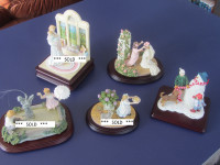 5 Trisha Romance Numbered Figurines To Choose From - 2 Left