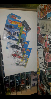 '70 Ford Escort RS1600 Hot Wheels lot of 4 Carded/1 Loose