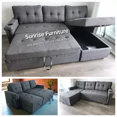 Pull Out Sofa Bed Brand New 3 Seater Sectional Sofa Bed Couch, View more