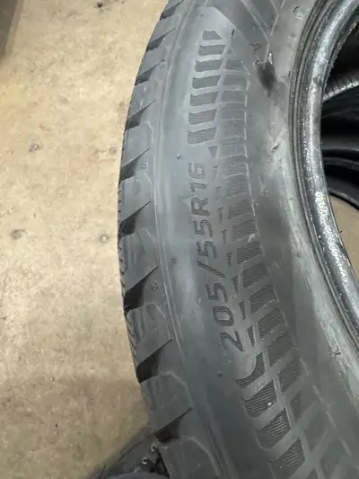 I have 3 winter tires for sale for the price of 2 , like new used for 1 month . Price for all 3 tire...