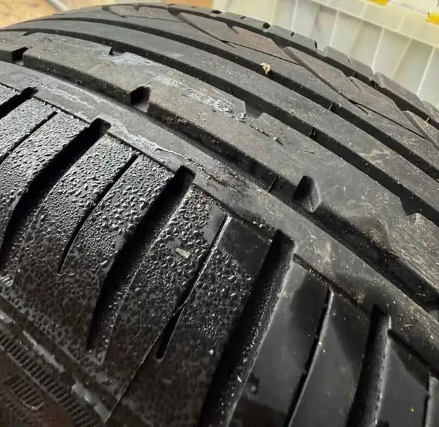 BMW M3 wheels -5X120  -225/40/18 Straight no bends in Tires & Rims in Barrie - Image 3