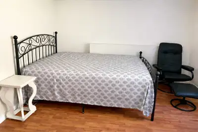 Private basement room for rent, separate entrancr, all utilities included, easy access to bus routes...
