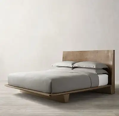 The frame color is black as shown in photos of the actual headboard and side panels. But it is the s...