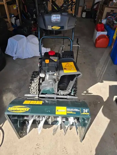 YARDWORKS GAS SNOWBLOWER , View more
