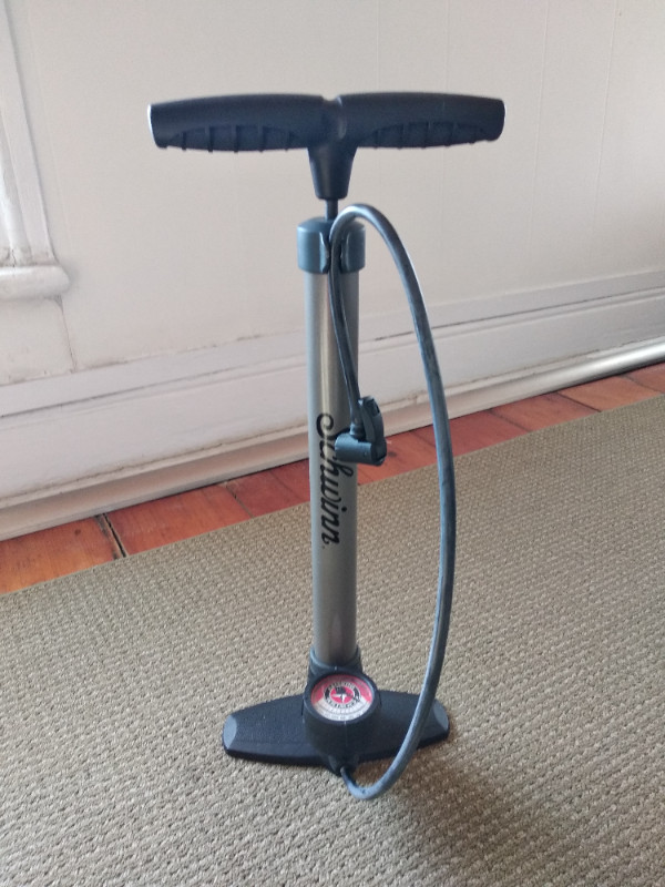 Schwinn Air Floor Pump with Gauge in Other in Kingston