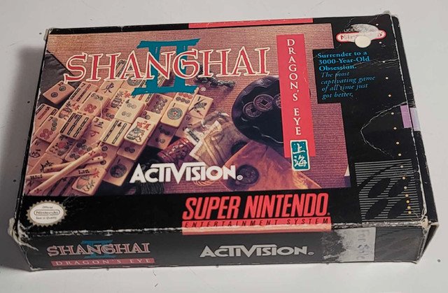 Shanghai II SNES in Older Generation in Barrie